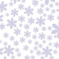 cute star flower abstract background pattern vector