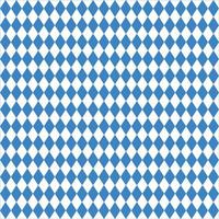Oktoberfest background frame with bavarian white blue paper, banner. October fest background, text place, copy space. Bavaria State flag fabric table cloth. Oktoberfest cloth paper runner vector