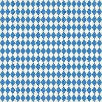 Oktoberfest background frame with bavarian white blue paper, banner. October fest background, text place, copy space. Bavaria State flag fabric table cloth. Oktoberfest cloth paper runner vector