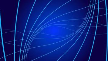 Modern dark blue background with technology abstract lines vector