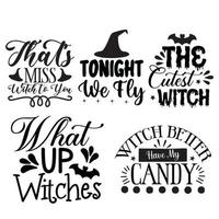 Witch t shirt design vactor file vector