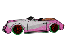 voiture classique de style ancien png