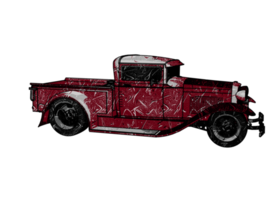 Old style classic car png