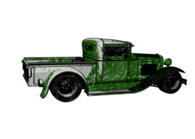 Old style classic car png