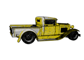 Old style classic car png