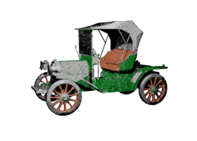 Classic style vintage car png