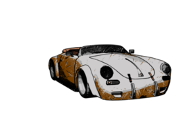 Old style classic car png