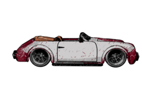 Classic style vintage car png