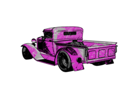 voiture classique de style ancien png