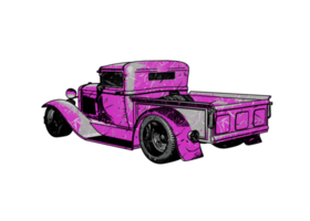 voiture classique de style ancien png