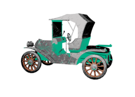 carro clássico de estilo antigo png