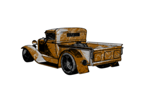 Classic style vintage car png