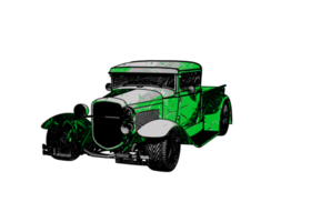 Classic style vintage car png