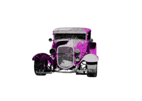 voiture classique de style ancien png