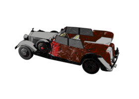 voiture classique de style grunge png