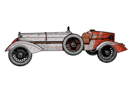 voiture classique de style ancien png