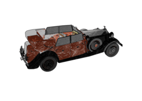 voiture classique de style ancien png