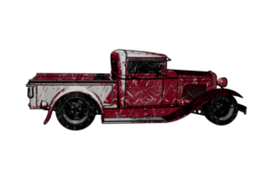 Old style classic car png