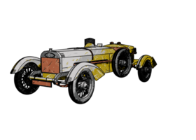 Old style classic car png