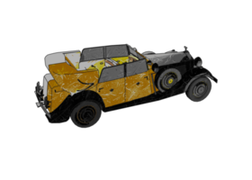 voiture classique de style ancien png