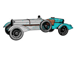 voiture classique de style ancien png