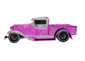 Old style classic car png