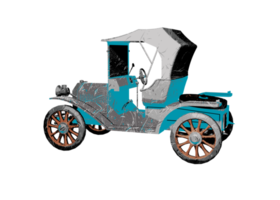 coche de época de estilo clásico png