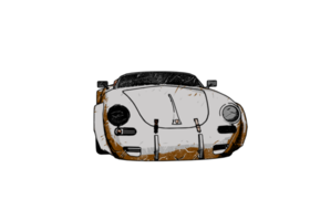 voiture classique de style ancien png