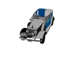 voiture ancienne de style classique png