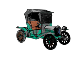 voiture classique de style ancien png