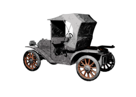 Classic style vintage car png