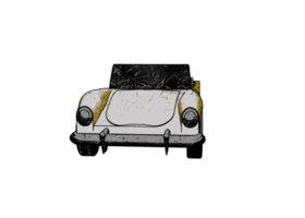 voiture classique de style ancien png