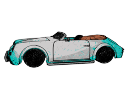 Classic style vintage car png