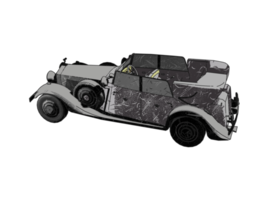 voiture ancienne de style classique png