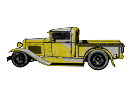 Old style classic car png