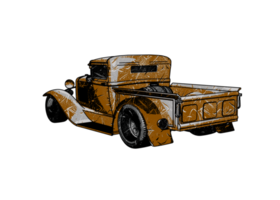 Classic style vintage car png