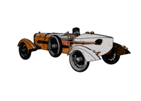 voiture ancienne de style classique png