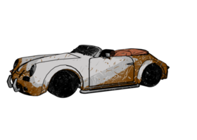 Old style classic car png