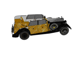 coche clásico de estilo antiguo png