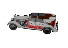 coche clásico estilo grunge png