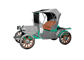 voiture classique de style ancien png