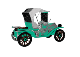 coche clásico de estilo antiguo png