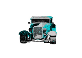 Classic style vintage car png