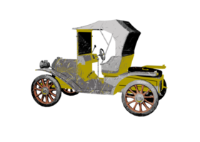 coche de época de estilo clásico png