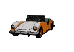 Old style classic car png