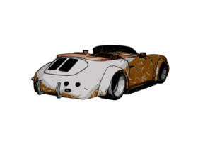 Old style classic car png