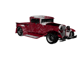 voiture classique de style ancien png