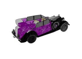 voiture ancienne de style classique png