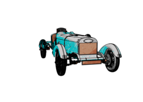 voiture classique de style ancien png