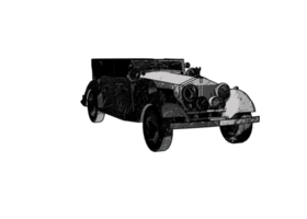 voiture classique de style ancien png